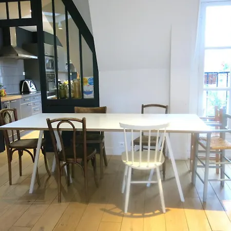 Duplex Marais Greneta Paříž